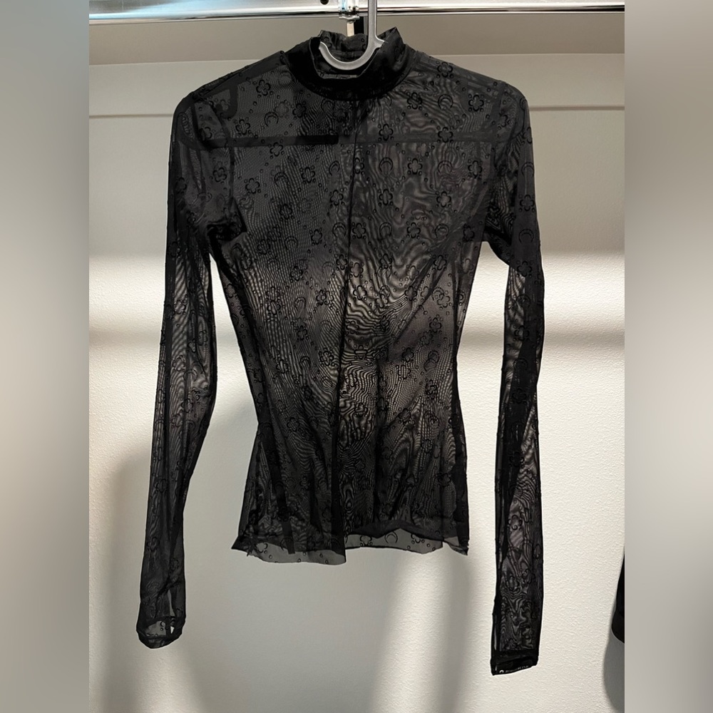 Marine Serre Second Skin Long Sleeve T-shirt